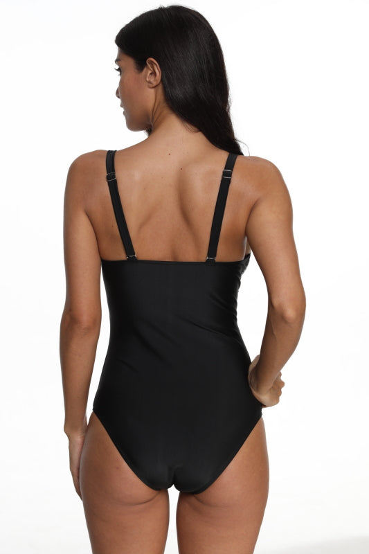 one piece plunging wrap top