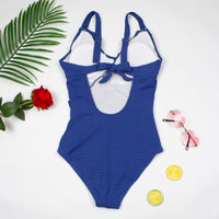 FRILL V PLUNGE ONE PIECE